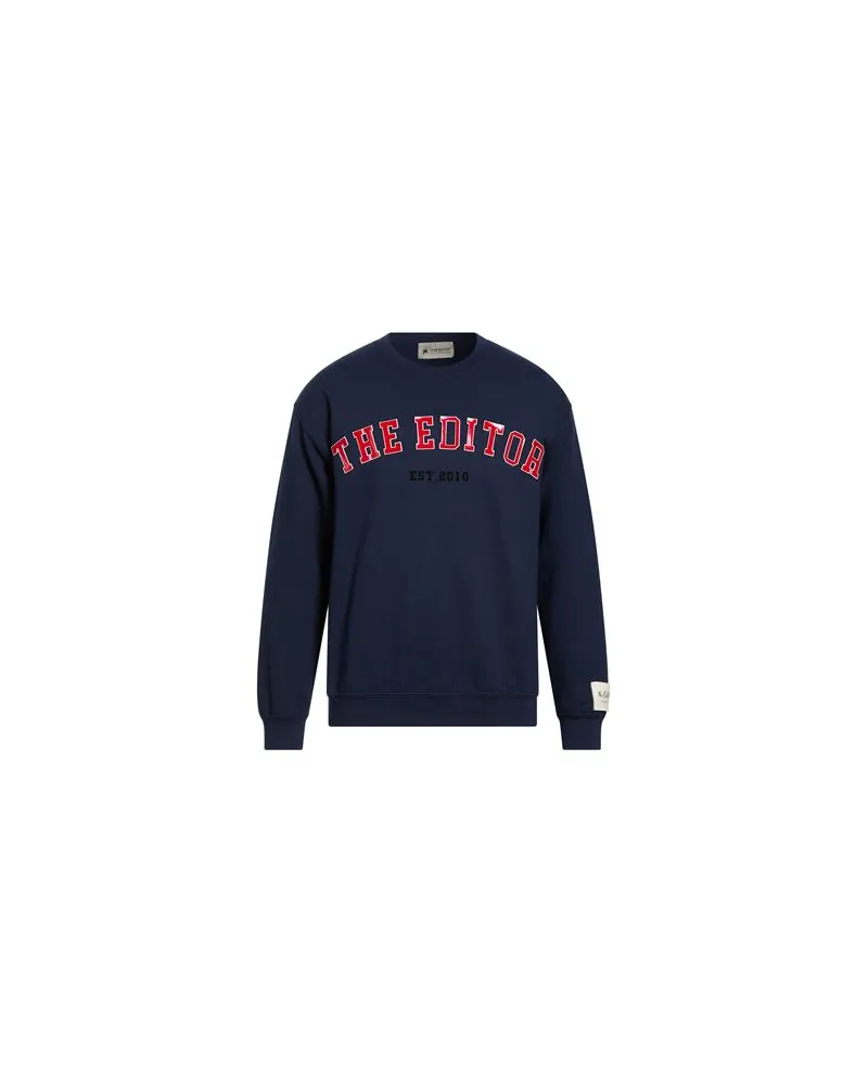 THE EDITOR TOPS - Sweatshirtsauf YOOX.COM Marineblau