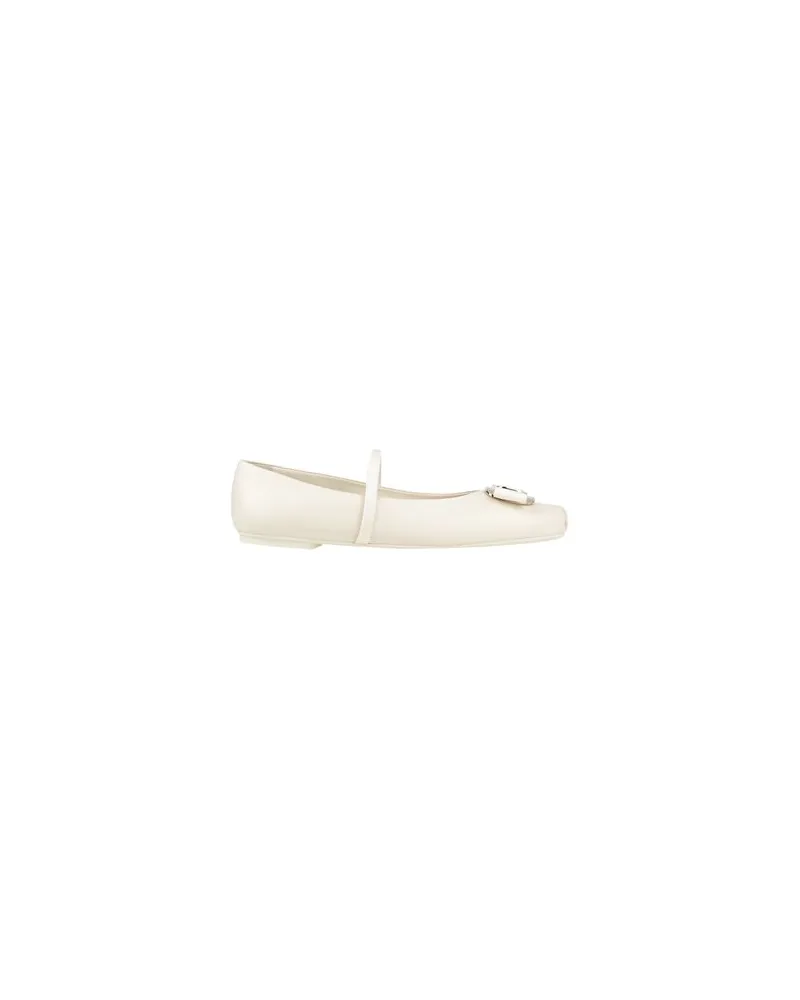 Ferragamo SCHUHE - Ballerinasauf YOOX.COM Weiß