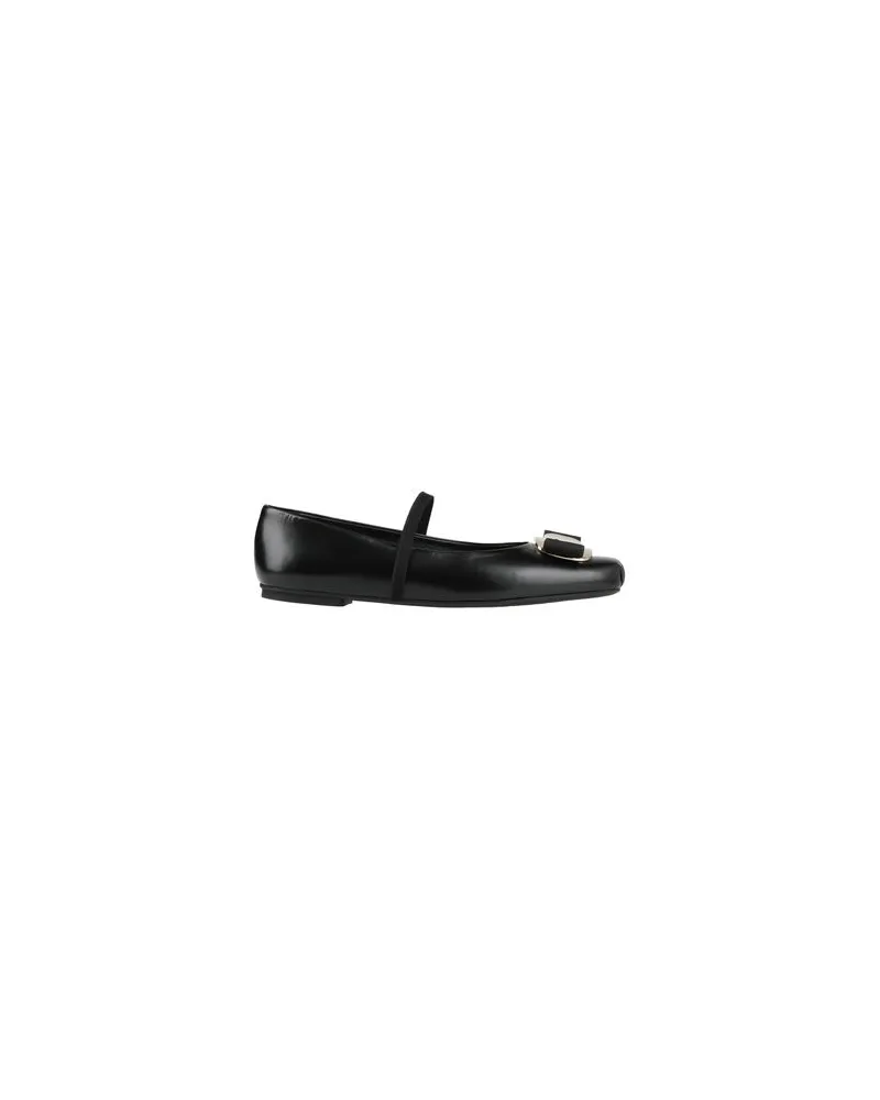 Ferragamo SCHUHE - Ballerinasauf YOOX.COM Schwarz