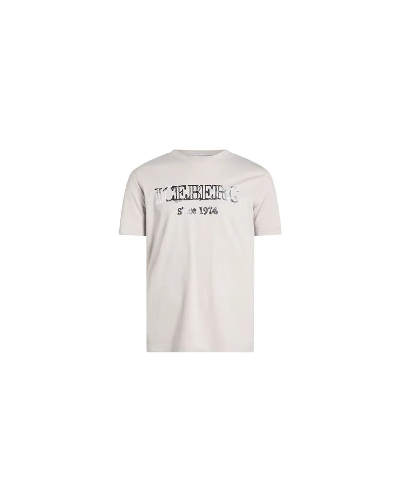 Iceberg TOPS - T-shirtsauf YOOX.COM Hellgrau