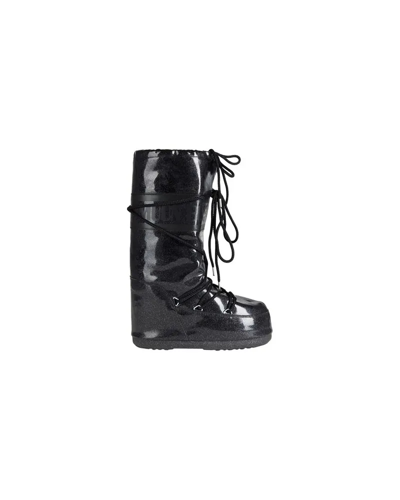 Moon Boot MB ICON GLITTER  - SCHUHE - Stiefelauf YOOX.COM Schwarz