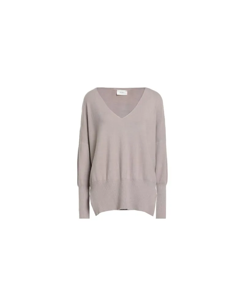 VICOLO STRICKWAREN - Pulloverauf YOOX.COM Maulwurfsgrau