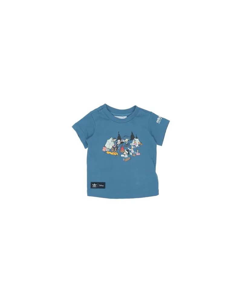 adidas TEE  - TOPS - T-shirtsauf YOOX.COM Blaugrau