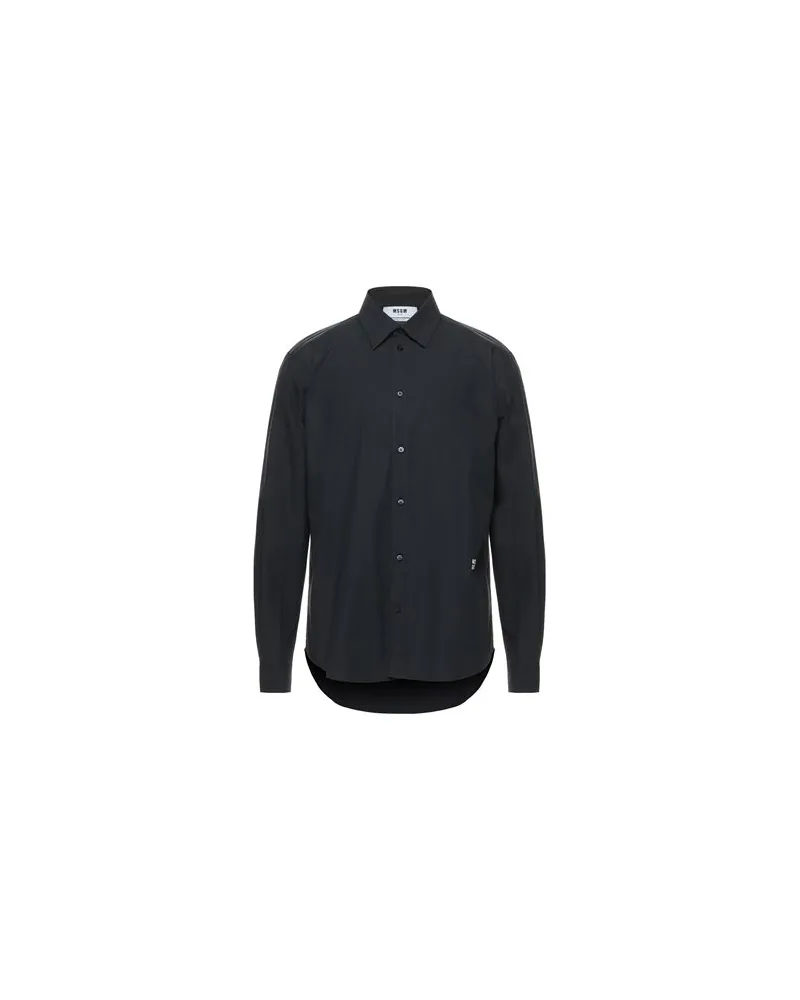 MSGM TOPS - Hemdenauf YOOX.COM Schwarz