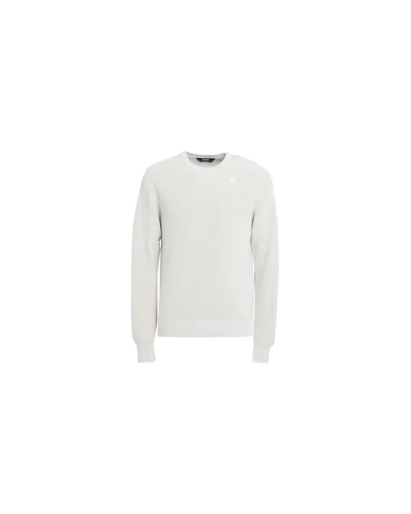 K-Way SEBASTIEN COTTON HCS            - STRICKWAREN - Pulloverauf YOOX.COM Hellgrau