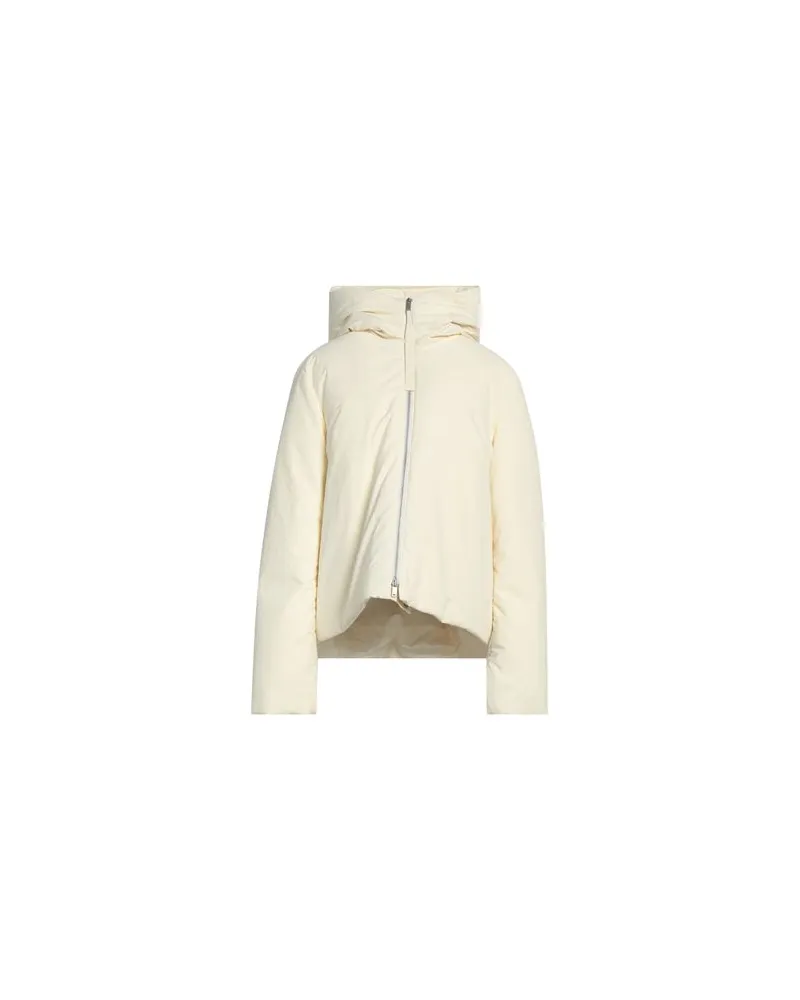 Jil Sander JACKEN & MÄNTEL - Pufferjacken & Daunenjackenauf YOOX.COM Cremeweiß