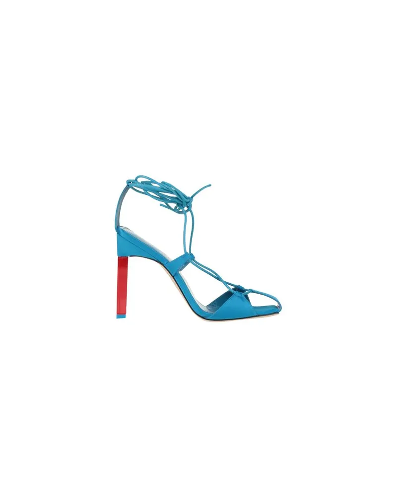 ATTICO SCHUHE - Sandalenauf YOOX.COM Azurblau