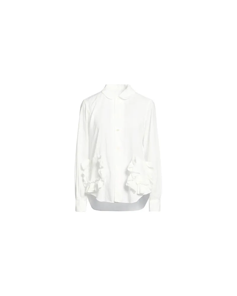 Comme des Garçons TOPS - Hemdenauf YOOX.COM Weiß