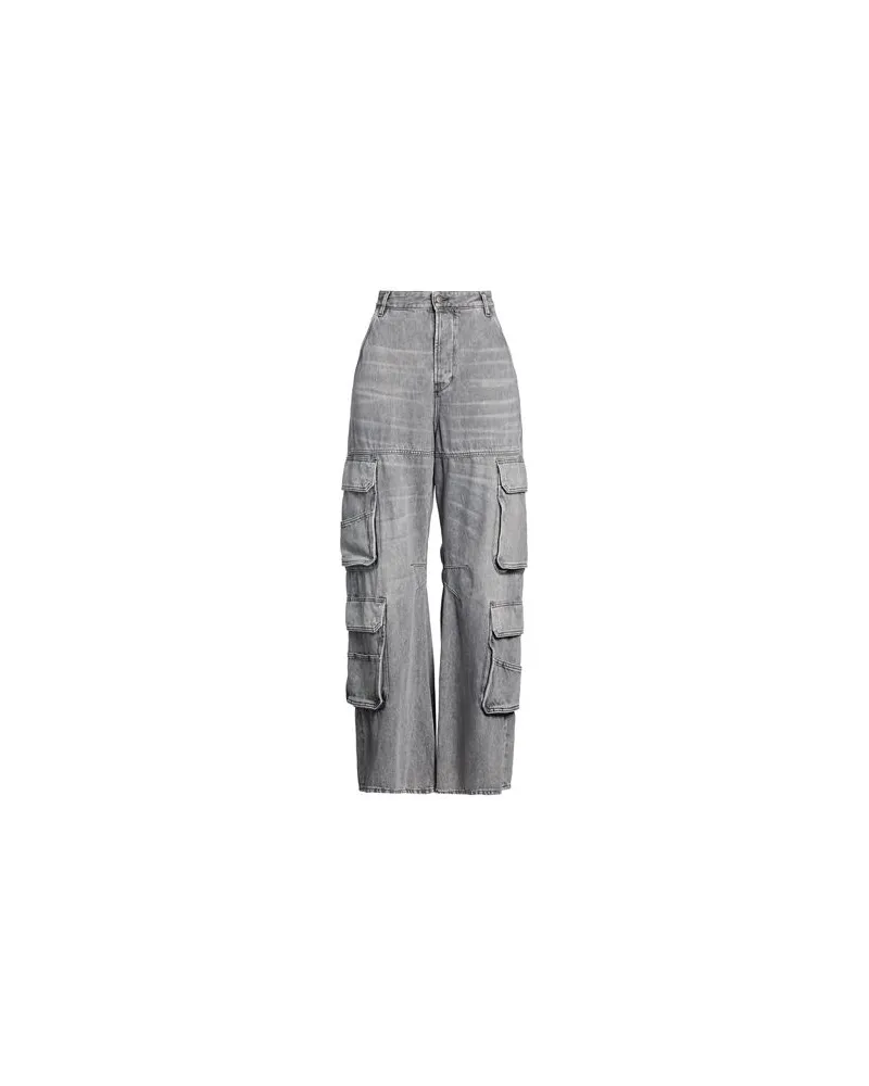 Diesel HOSEN & RÖCKE - Jeanshosenauf YOOX.COM Grau