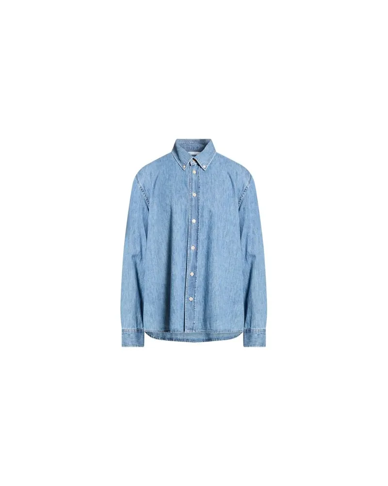 Sunflower TOPS - Jeanshemdenauf YOOX.COM Blau