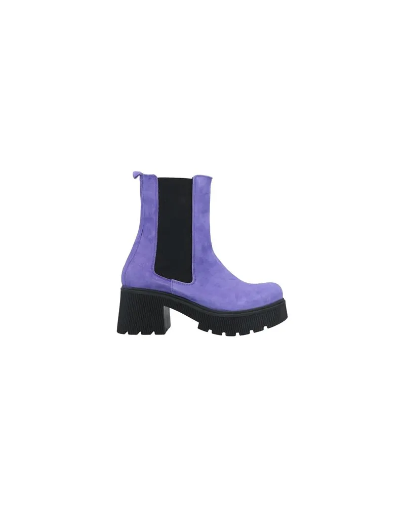 Divine Follie SCHUHE - Stiefelettenauf YOOX.COM Violett