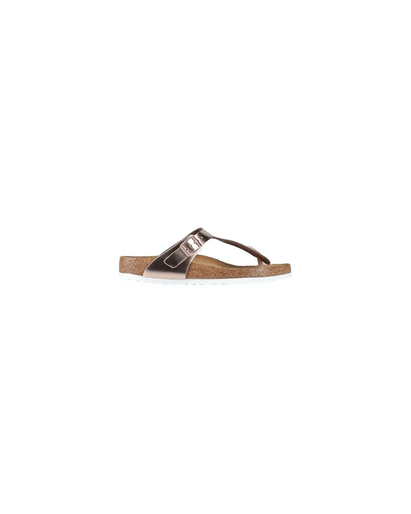 Birkenstock SCHUHE - Zehentrennerauf YOOX.COM Kupfer