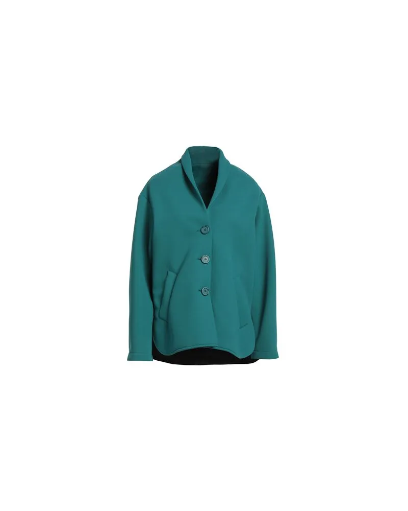 VIRNA DRÒ JACKEN & MÄNTEL - Mäntelauf YOOX.COM Aquamarin