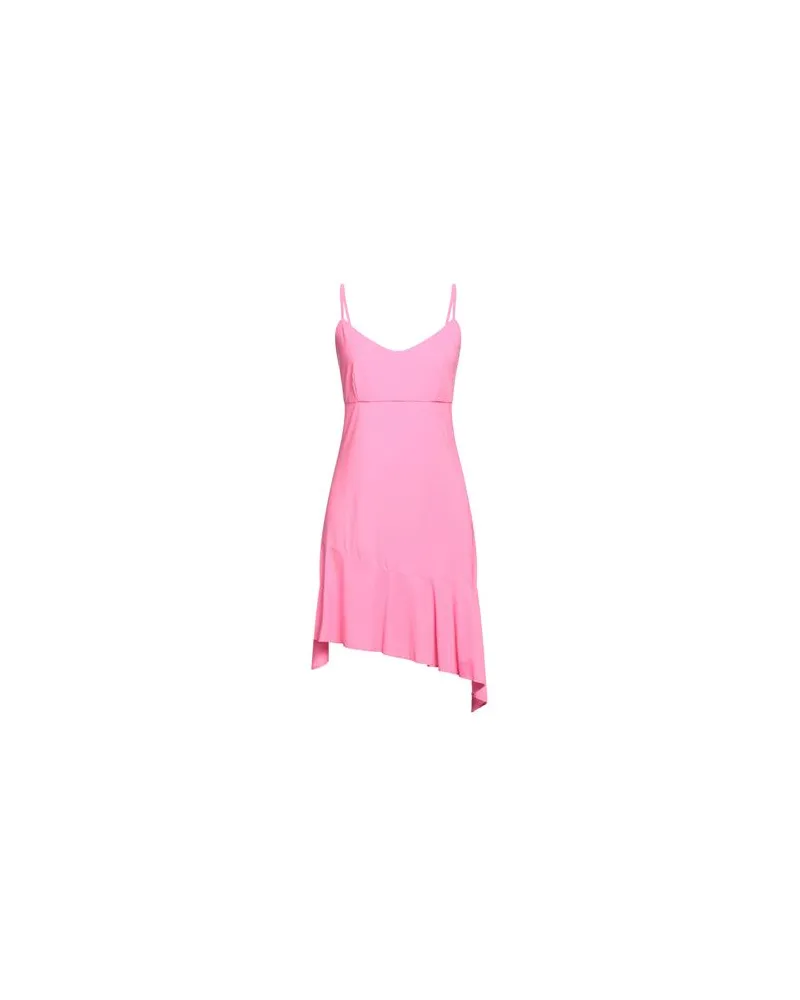 Semicouture KLEIDER - Midi-Kleiderauf YOOX.COM Rosa