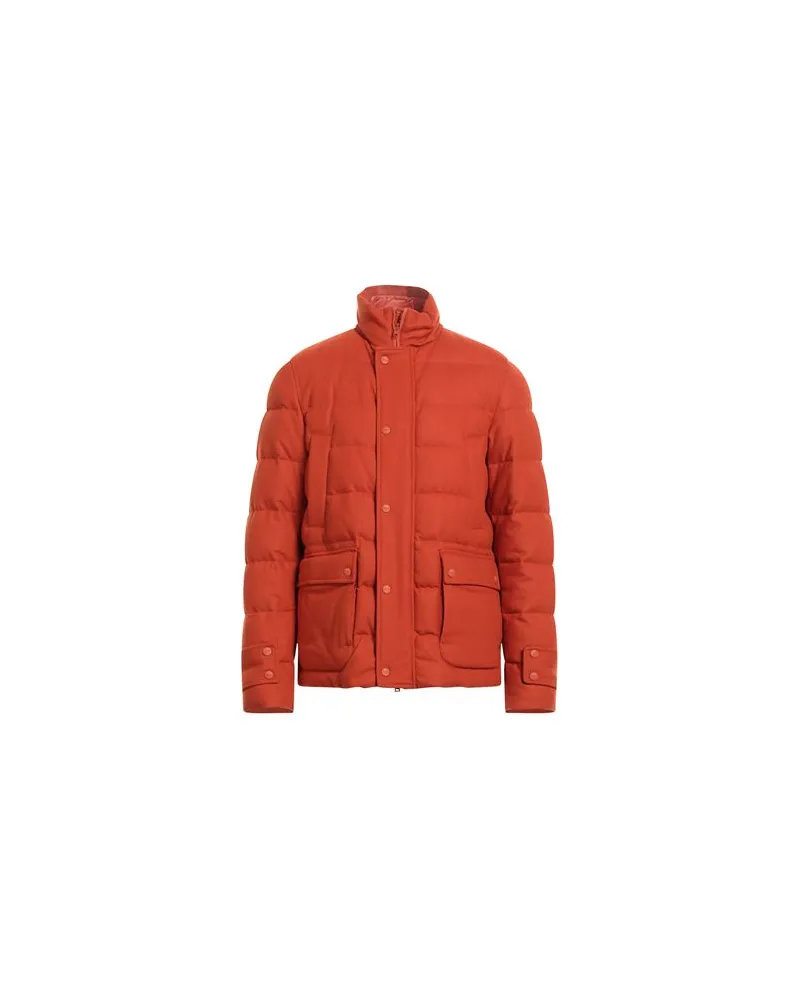 Herno JACKEN & MÄNTEL - Pufferjacken & Daunenjackenauf YOOX.COM Rostrot