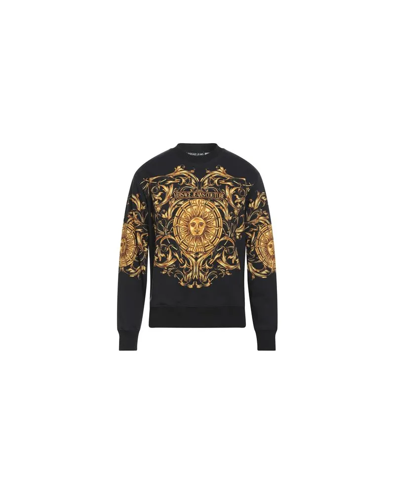 Versace Jeans TOPS - Sweatshirtsauf YOOX.COM Schwarz