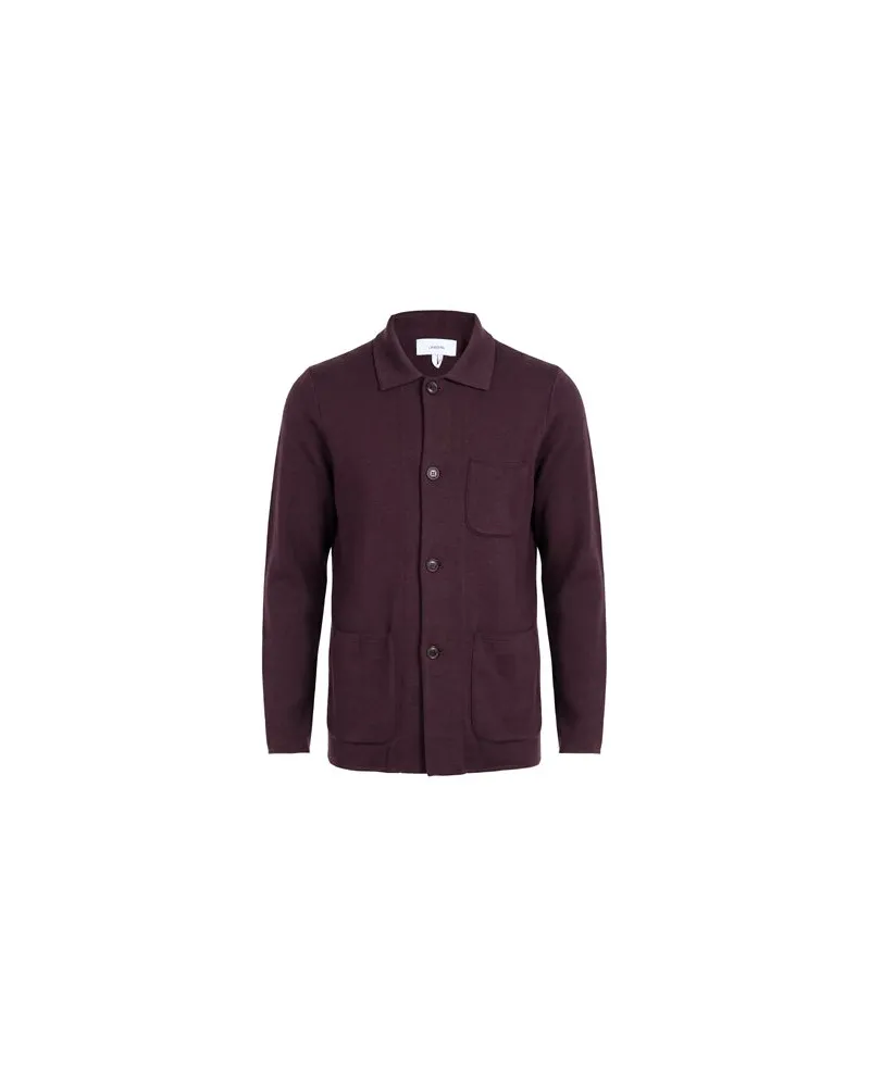 LARDINI STRICKWAREN - Strickjackenauf YOOX.COM Bordeaux