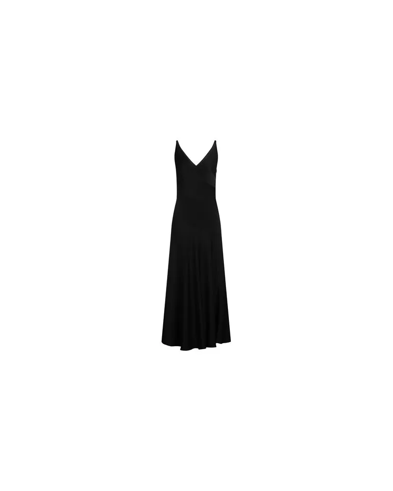 Halston KLEIDER - Maxi-Kleiderauf YOOX.COM Schwarz