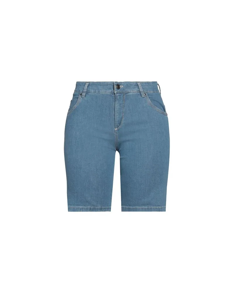 Atelier GARDEUR HOSEN & RÖCKE - Jeansshortsauf YOOX.COM Blau