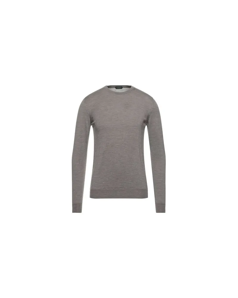 Zanone STRICKWAREN - Pulloverauf YOOX.COM Maulwurfsgrau