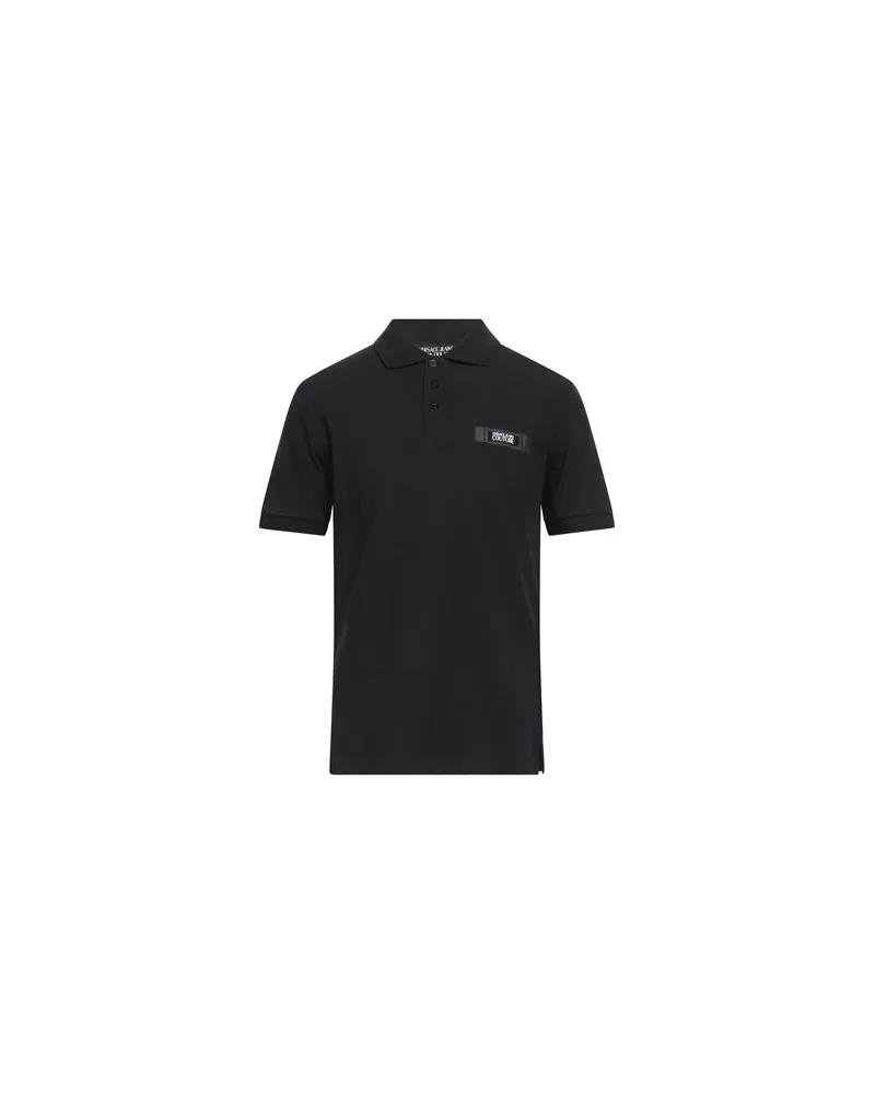 Versace Jeans TOPS - Poloshirtsauf YOOX.COM Schwarz