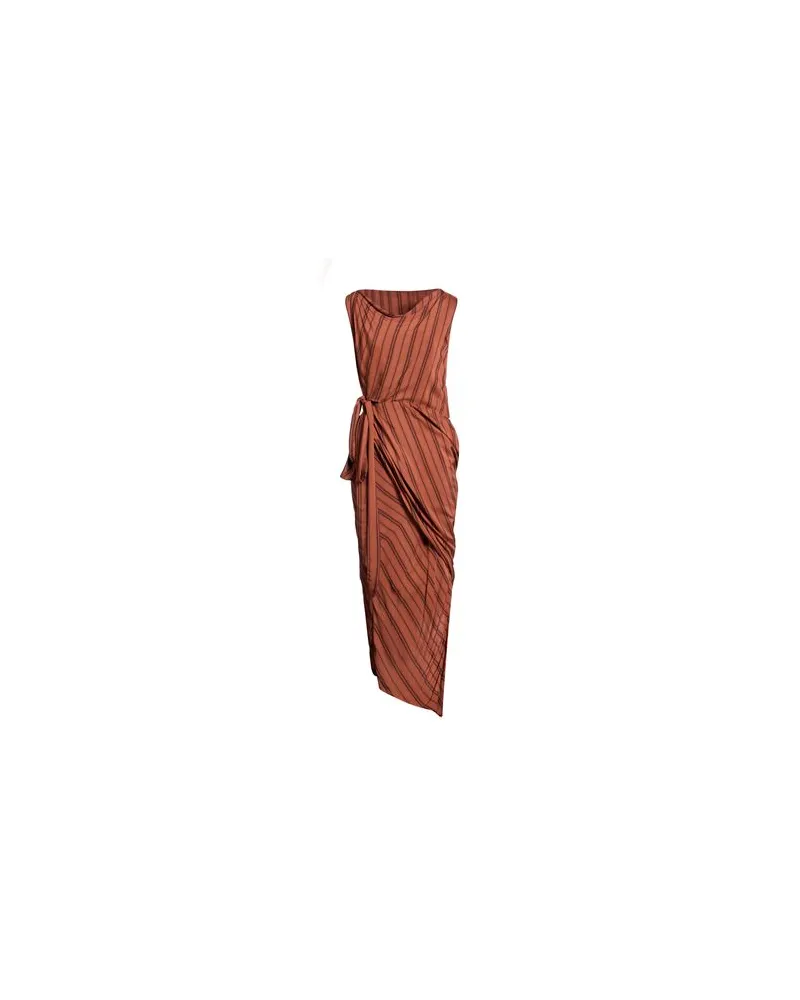 Vivienne Westwood KLEIDER - Maxi-Kleiderauf YOOX.COM Braun