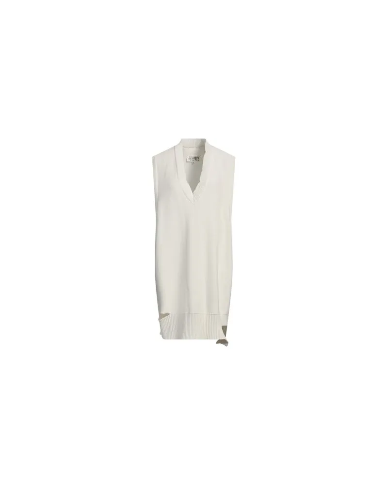 Maison Margiela KLEIDER - Mini-Kleiderauf YOOX.COM Cremeweiß
