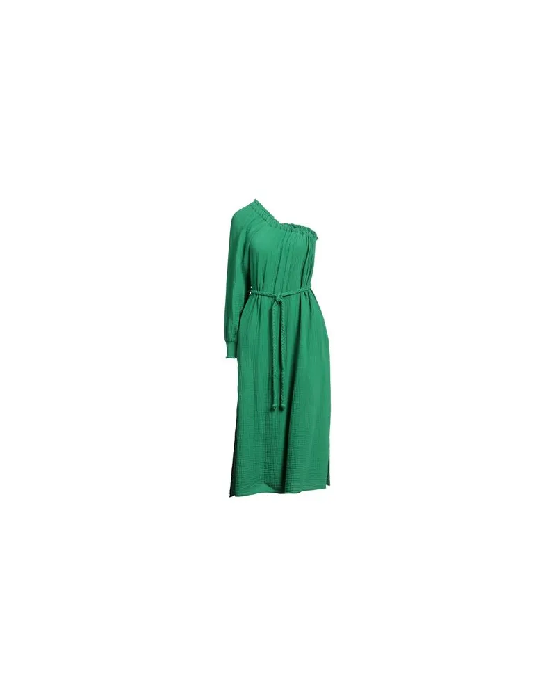 Xírena KLEIDER - Midi-Kleiderauf YOOX.COM Säuregrün