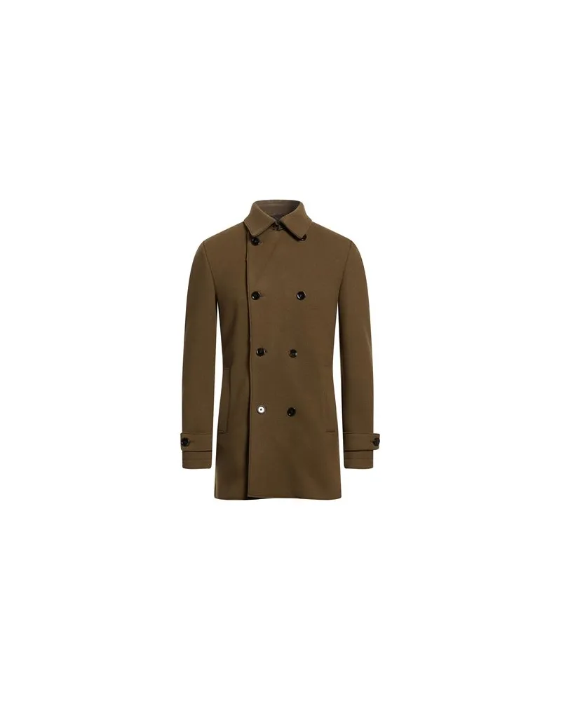 HUGO BOSS JACKEN & MÄNTEL - Mäntelauf YOOX.COM Khaki