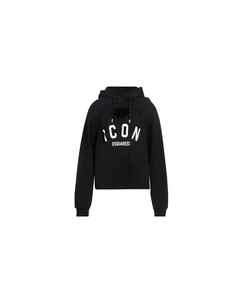 Dsquared2 TOPS - Sweatshirtsauf YOOX.COM Schwarz