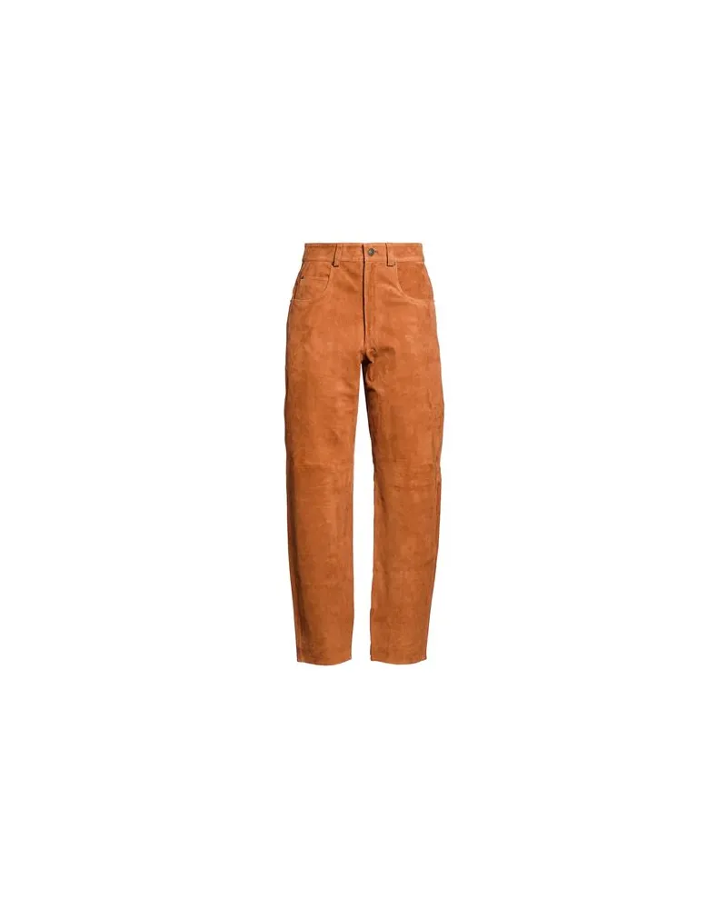 Isabel Marant HOSEN & RÖCKE - Hosenauf YOOX.COM Lederfarben