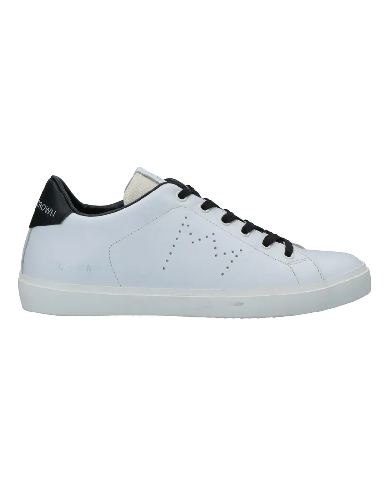 Leather Crown Sneakers Weiß