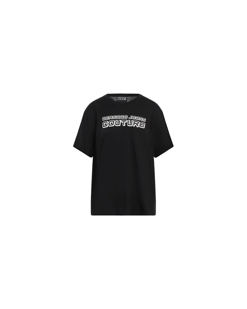 Versace Jeans TOPS - T-shirtsauf YOOX.COM Schwarz