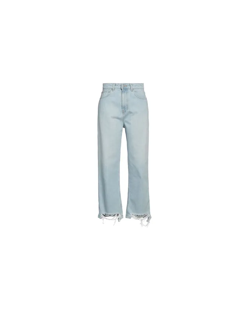 VICOLO DENIM COUTURE - HOSEN & RÖCKE - Jeanshosenauf YOOX.COM Blau