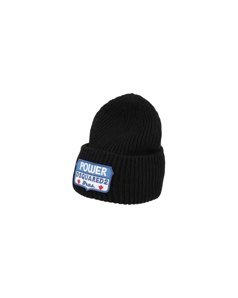 Dsquared2 ACCESSOIRES - Mützen & Hüteauf YOOX.COM Schwarz