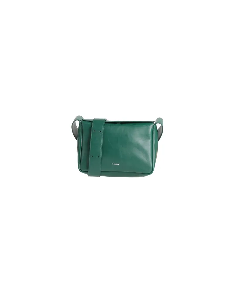 Jil Sander TASCHEN - Umhängetascheauf YOOX.COM Smaragdgrün