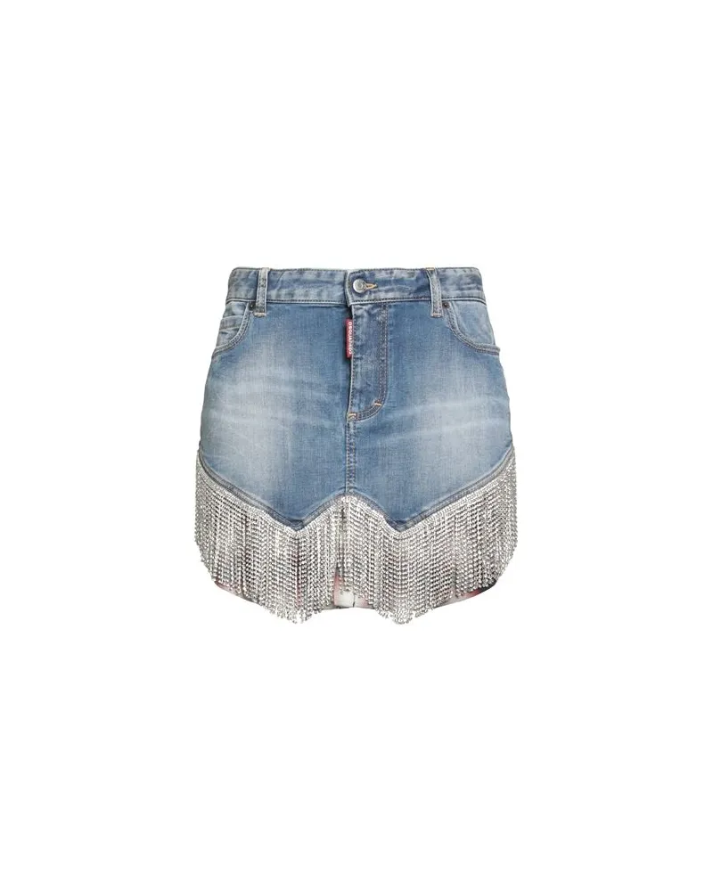 Dsquared2 ICON - HOSEN & RÖCKE - Jeansröckeauf YOOX.COM Blau
