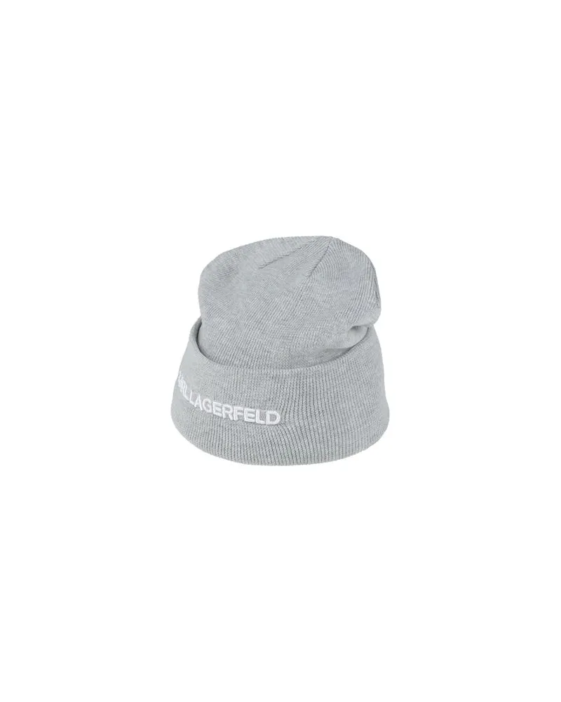 Karl Lagerfeld ACCESSOIRES - Mützen & Hüteauf YOOX.COM Hellgrau