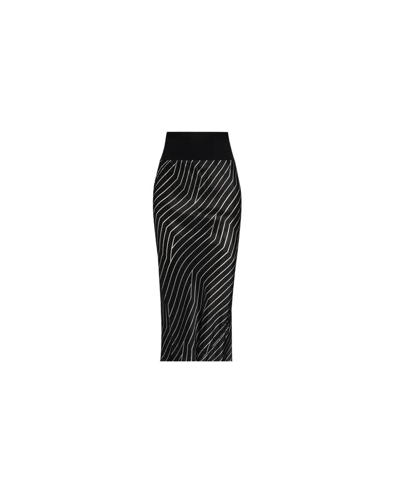 Rick Owens HOSEN & RÖCKE - Midi-Röckeauf YOOX.COM Schwarz