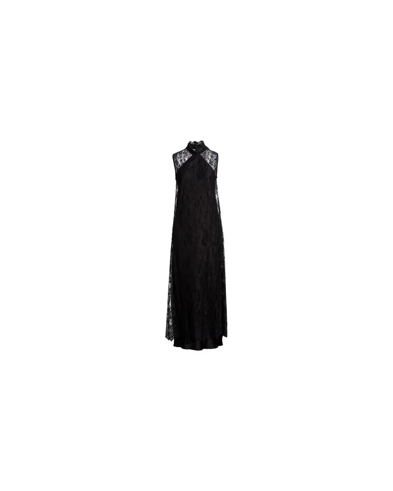 Simona Corsellini KLEIDER - Maxi-Kleiderauf YOOX.COM Schwarz
