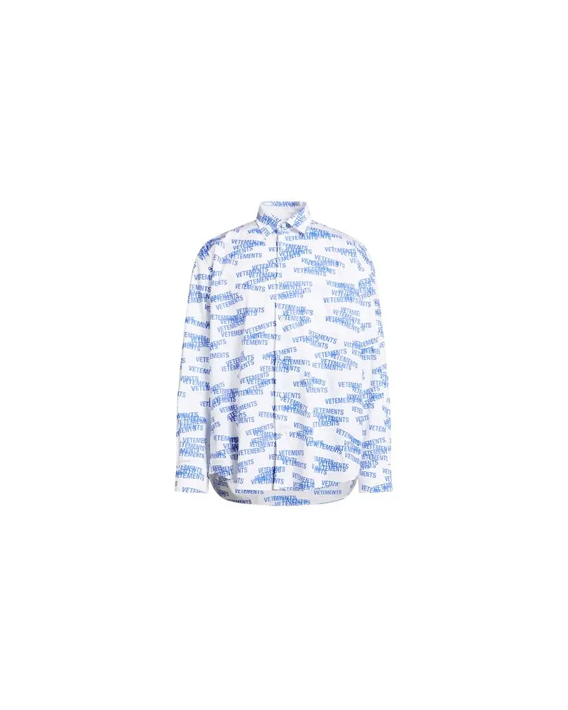 VETEMENTS TOPS - Hemdenauf YOOX.COM Weiß