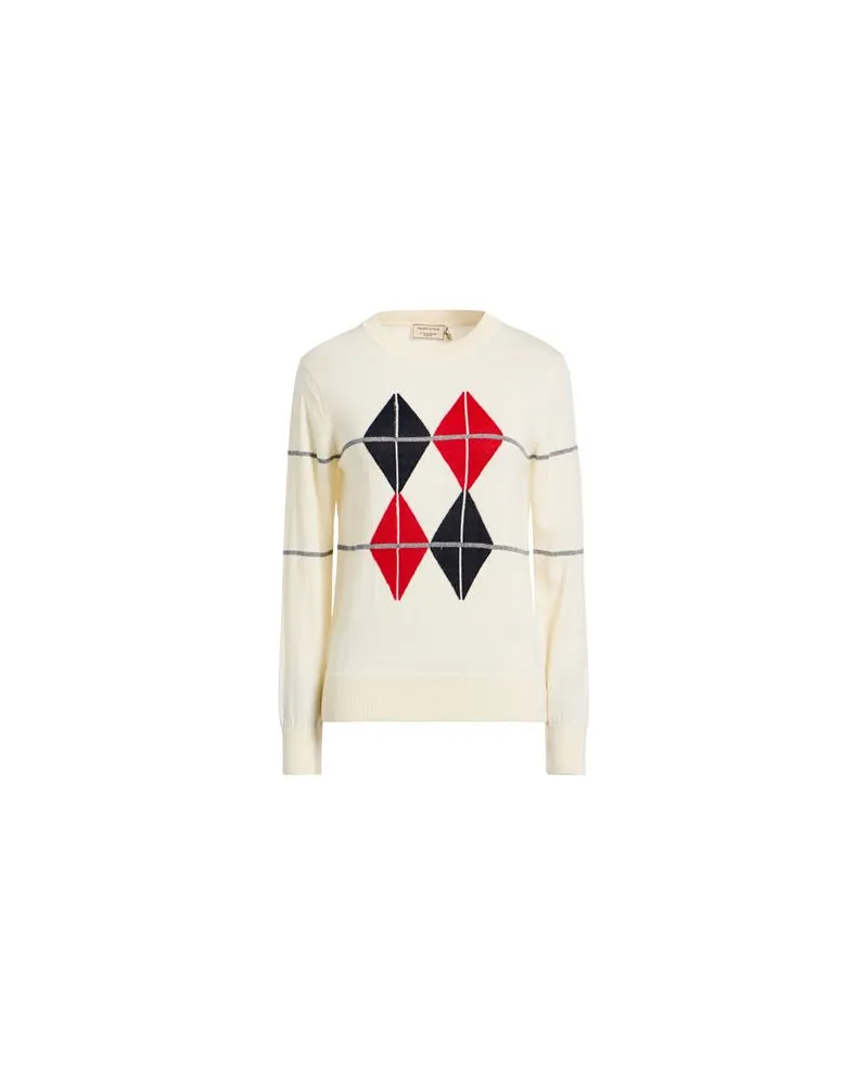 Kitsuné STRICKWAREN - Pulloverauf YOOX.COM Elfenbein