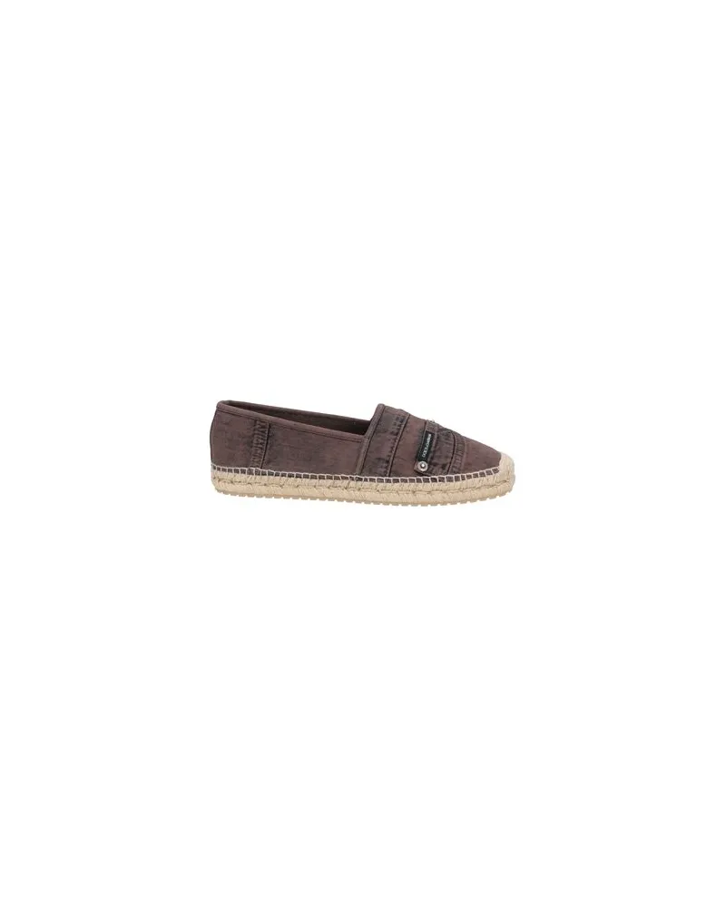 Dolce & Gabbana SCHUHE - Espadrillesauf YOOX.COM Dunkelbraun