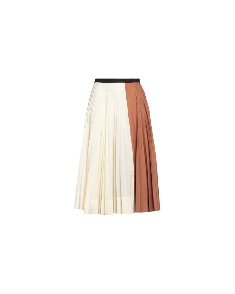 PLAN C HOSEN & RÖCKE - Midi-Röckeauf YOOX.COM Elfenbein