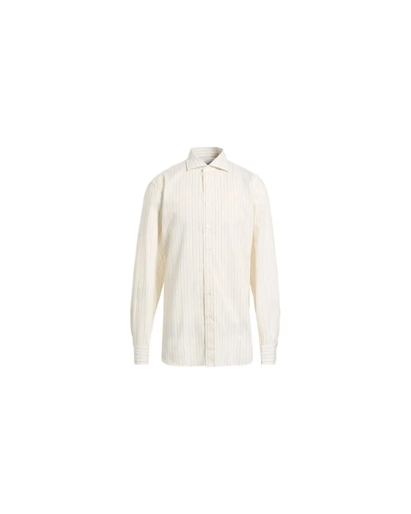 LARDINI TOPS - Hemdenauf YOOX.COM Cremeweiß