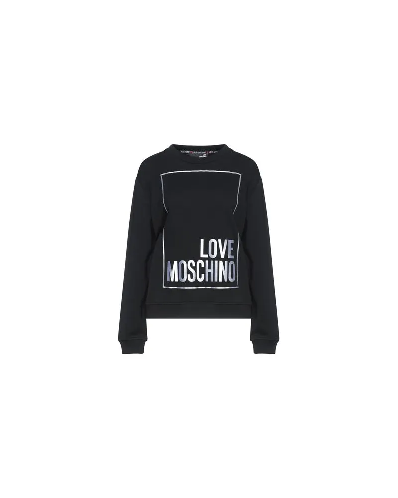 Moschino TOPS - Sweatshirtsauf YOOX.COM Schwarz