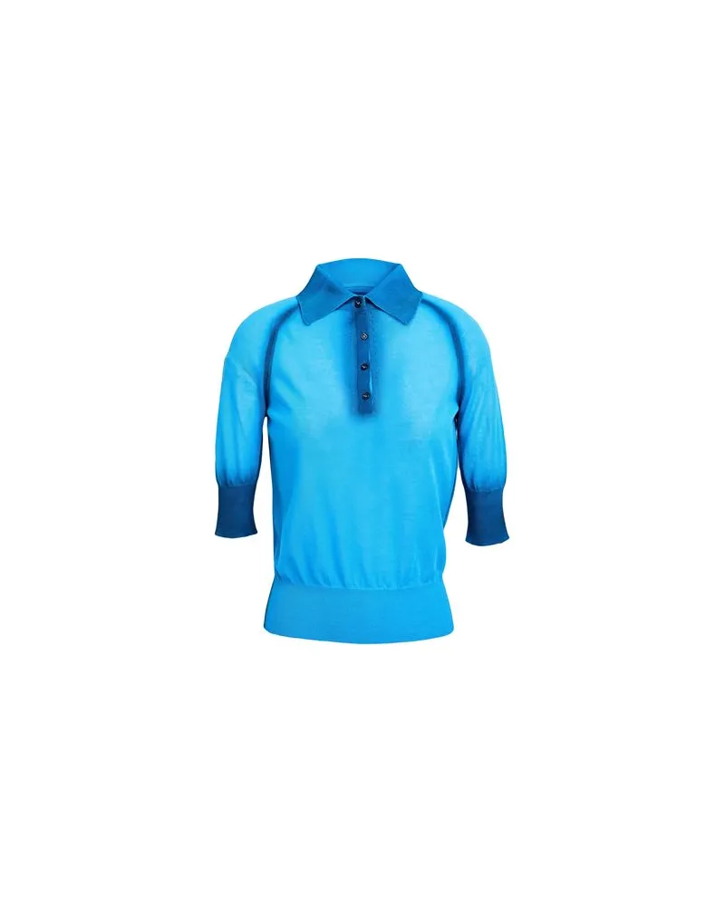 Ermanno Scervino STRICKWAREN - Pulloverauf YOOX.COM Azurblau