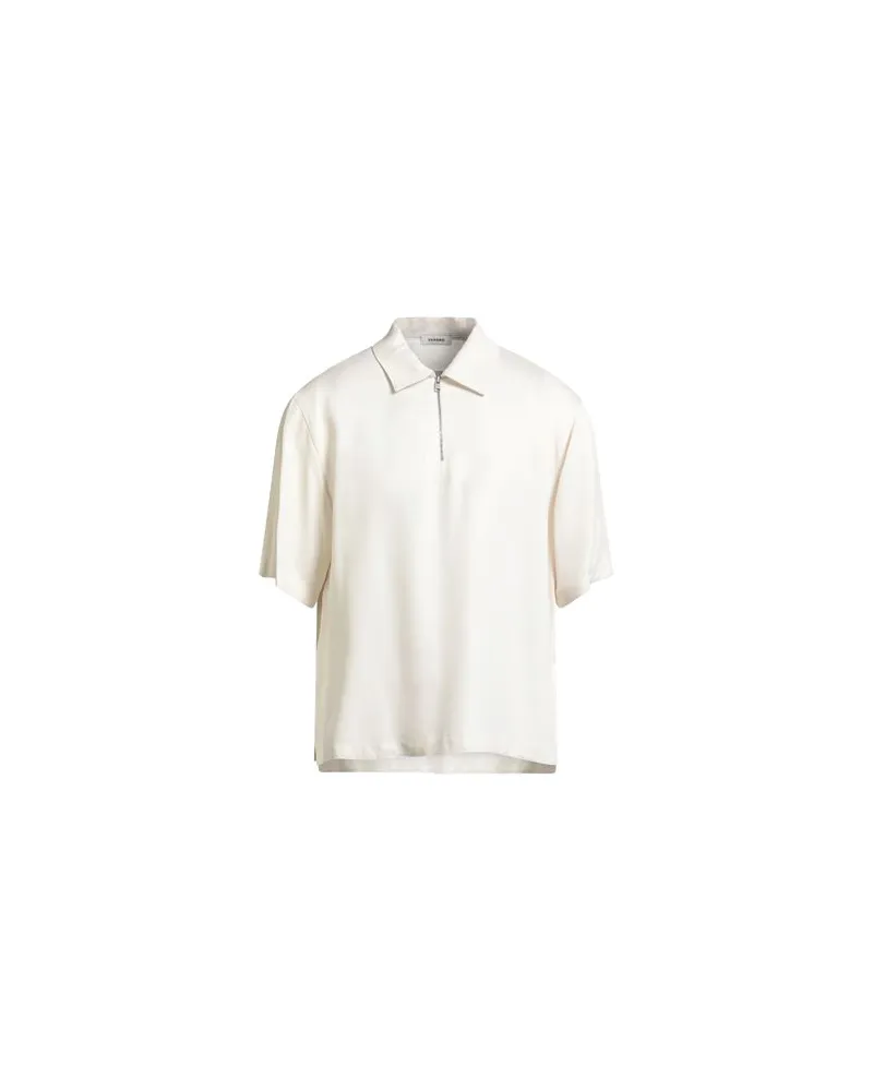 Sandro TOPS - Poloshirtsauf YOOX.COM Elfenbein