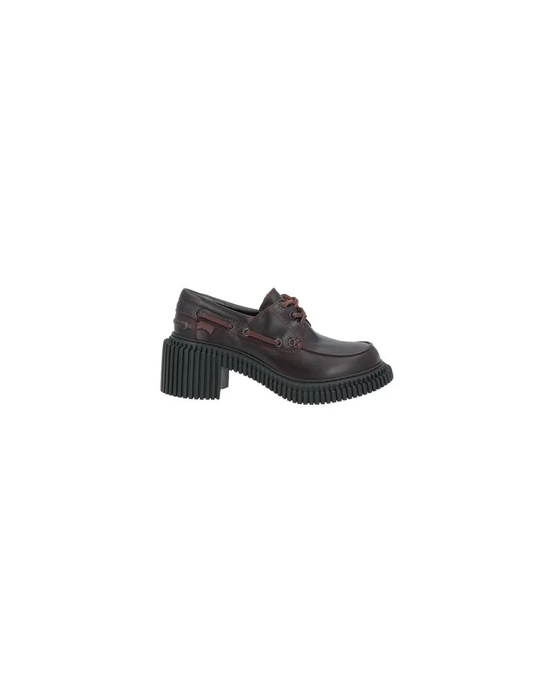 Camper SCHUHE - Schnürschuheauf YOOX.COM Dunkelbraun