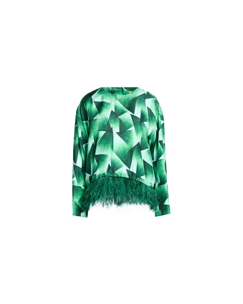 ODEEH TOPS - Topsauf YOOX.COM Grün